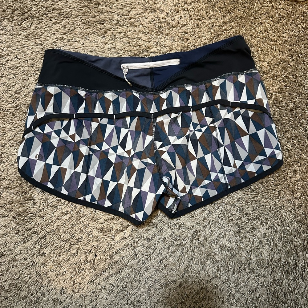 Lululemon Speed Up Athletic Running Short *2.5" - Black - US 6